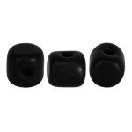 Minos® par Puca®gyöngy - Jet Matte - 2.5x3 mm
