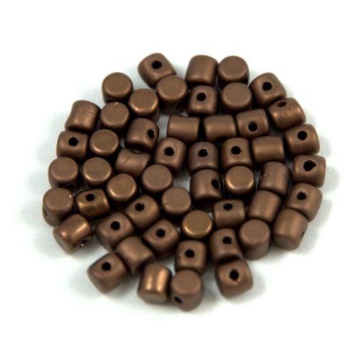 Minos® par Puca®gyöngy - Matt Bronz - 2.5x3 mm