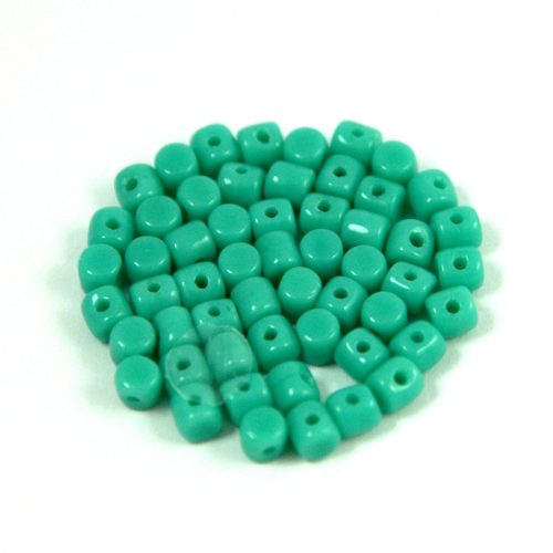 Minos® par Puca®gyöngy - Turquoise Green - 2.5x3 mm
