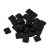 Miyuki tila gyöngy - 401f - Matt Black - 5x5mm