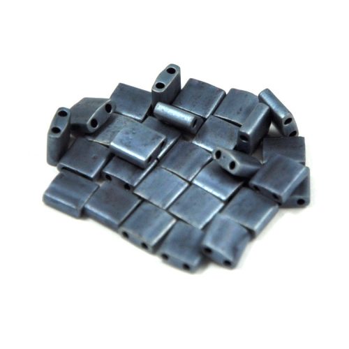 Miyuki tila gyöngy - 2001 - Matte Metallic Hematite - 5mm