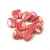 Cseh rose petal gyöngy - Opaque Red Luster - 7x8mm (50db)
