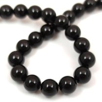Onyx - round bead - 6mm - strand