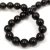 Onyx - round bead - 8mm - strand