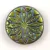 Origami Flower - hosszában fúrt korong - Crystal Full Vitrail - 18mm