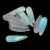 00030-28703 - Feather - Crystal Full AB - 5x17mm