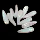 02010-28703 - Feather - Alabaster Full AB - 5x17mm