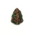 Special Shapes - Czech Glass Bead - Pine - Emerald Green Copper - 17x12mm