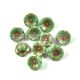 63120-43400 - türkiz zöld picasso gomb - 12mm
