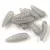 00030-84100-54301- Feather - Crystal Matt Silver - 5x17mm