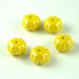 83120-14400- Melon - Yellow Luster - 8x11mm