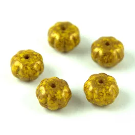 83120-15496 - Melon - Yellow Bronze Travertin - 8x11mm