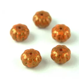 93120-15496 - Melon - Orange Bronze Travertin - 8x11mm