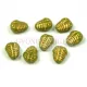 53420-54302 - trilobita - zöld arany - 10mm
