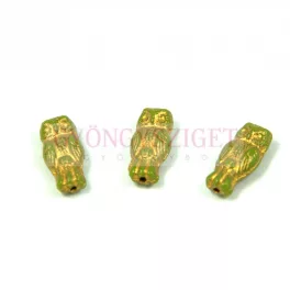 53420-54302 - bagoly - zöld - 14mm