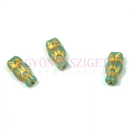 63140-54302 - bagoly - türkiz - 14mm