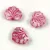 Czech Glass Bead - Maple Leaf - Alabaster Crystal Violet - 13x11mm