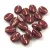 Coffee Bean --13500-54302- Kávébab gyöngy - Oxblood Gold - 11x8mm