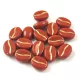 Coffee Bean-13600-54302 - Kávébab gyöngy - Latte Gold - 11x8mm