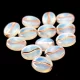 Coffee Bean -01000-54307- Kávébab gyöngy - Opal White Copper - 11x8mm