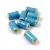 Porcelán gyöngy - henger - Light Blue - 10x6mm