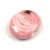 Porcelán gyöngy - Lentil - Pink Red - 23x27mm