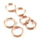 Jump Ring - Stainless Steel - Rose Gold Colour - 10mm