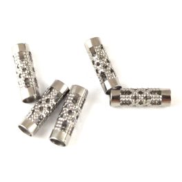 Stainless Steel - Link - tube - 12x4mm