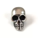 Stainless Steel - Skull bead - 20x13.5x13mm