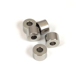 Stainless Steel - cilinder bead - 6x4mm