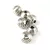 Stainless Steel - round bead - 8x7mm
