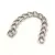 Extender Chain - Platinum Colour - 40mm - Stainless Steel
