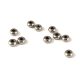 Stainless Steel - donut bead - 4x2mm