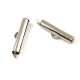 Cord End - Platinum Colour - Stainless Steel - 20mm
