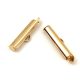 Cord End - 18k Gold plated - Stainless Steel - 20mm