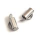 Cord End - Platinum Colour - Stainless Steel - 8mm