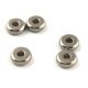 Stainless Steel - thin donut bead - 6x2mm