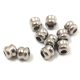 Stainless Steel - double donut bead - 5x5mm