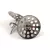 Earring Part - Post - Platinum Colour - with ending - stainless steel - 16mm