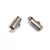 Cord End - Stainless Steel - Platinum Colour - 10x5x4mm