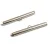 Cord End - Stainless Steel - Platinum Colour - 40x6x4mm