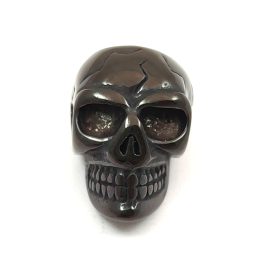 Stainless Steel - Skull bead - 14x9mm