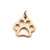 Stainless Steel - Pendant - Paw - 13mm