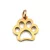 Stainless Steel - Pendant - Paw - 13mm