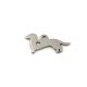 Stainless Steel - Pendant - Dachshund - 7x15mm