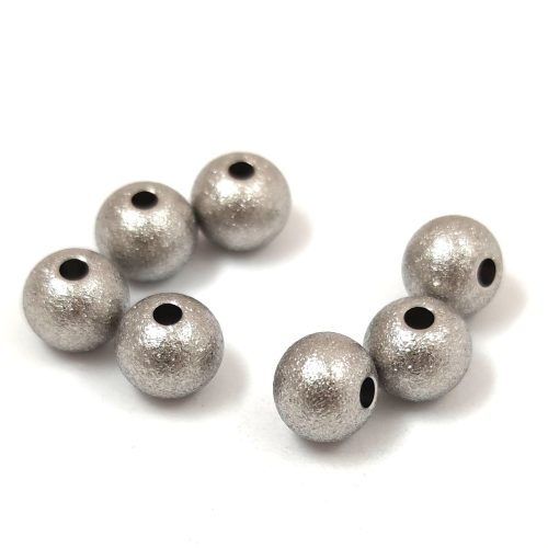 Stainless Steel - round bead - 8mm