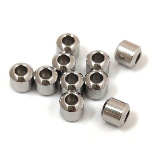 Stainless Steel - cilinder bead - 5mm