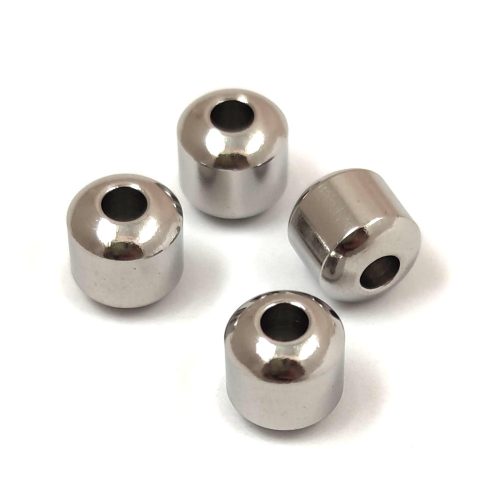 Stainless Steel - cilinder bead - 8mm