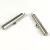 Végzáró - platina színű - rozsdamentes acél (304 )- 25x6x4mm