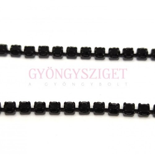 Cup Chain - Jet - 2mm